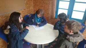 Die Streitschlichter bei der Arbeit Foto: Christine Buckow